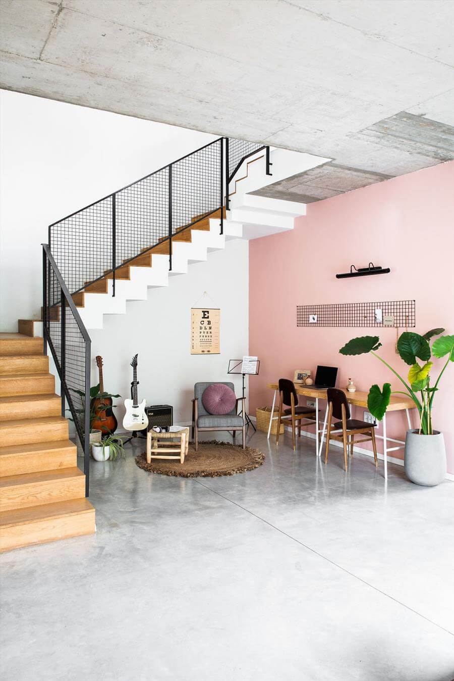 工业风姐妹合住双户住宅设计丨室内设计师雅艾尔·戈尔比茨-48