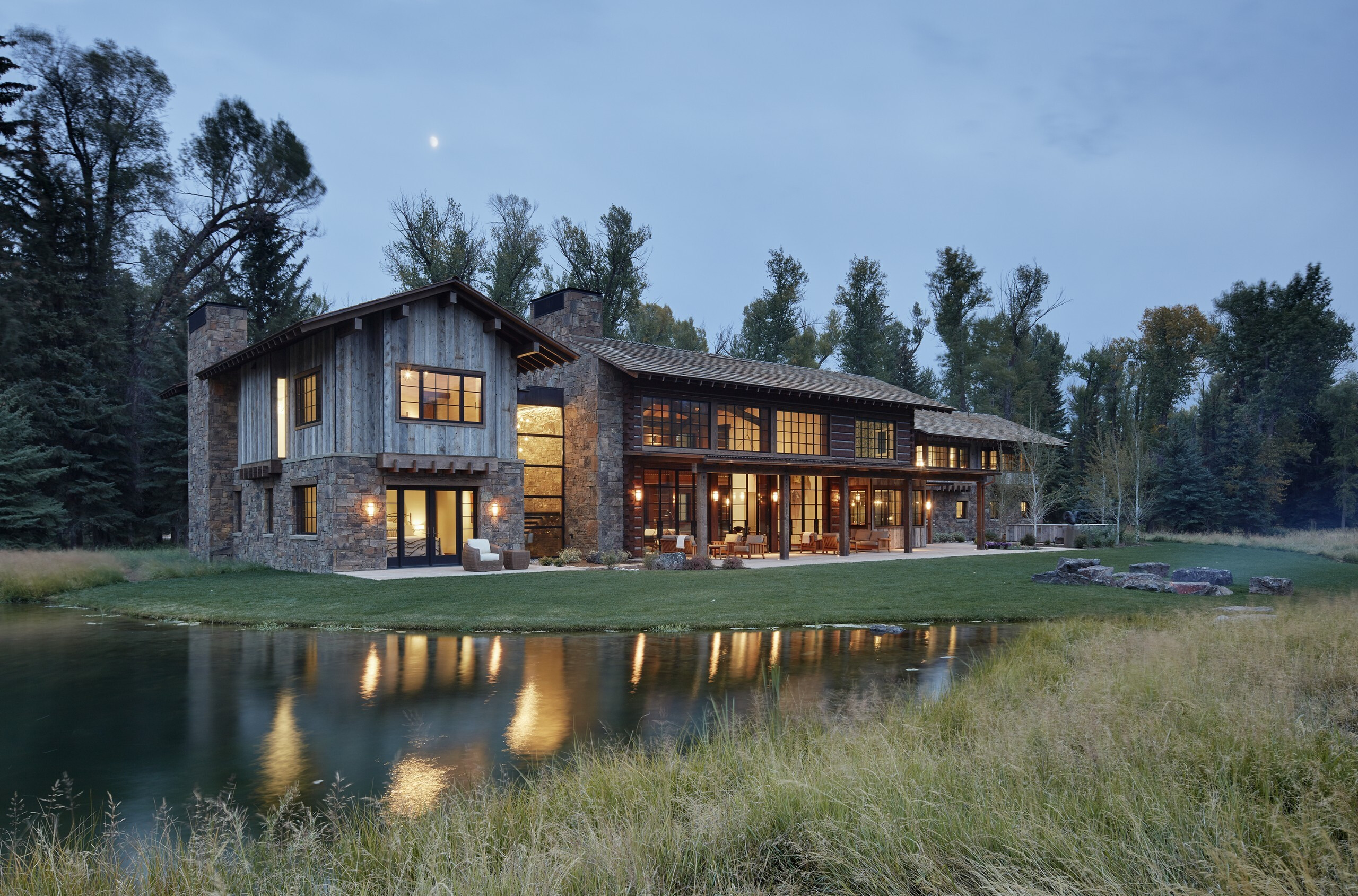 芝加哥夫妇的 Wyoming 河畔家园-33