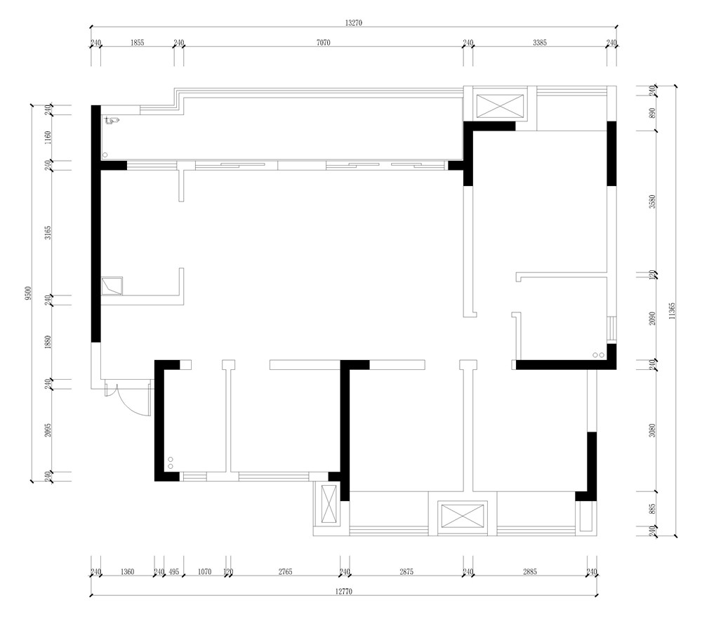 九里峰景现代轻奢风装修案例丨中国重庆丨重庆俏业家装饰-11