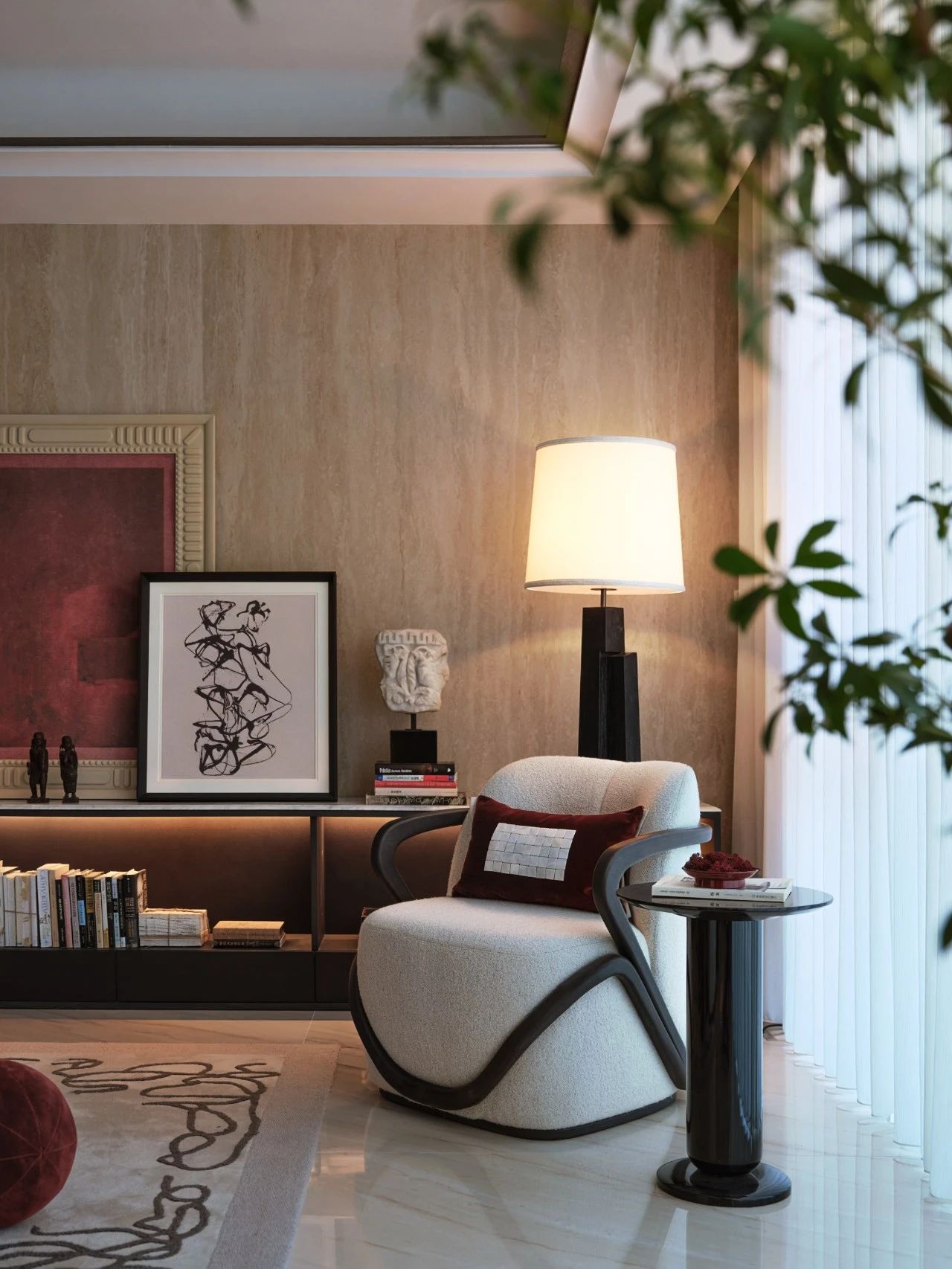 华润置地望云润玺样板房丨中国杭州丨软装上海璞辉空间设计有限公司,硬装上海飞视设计-3