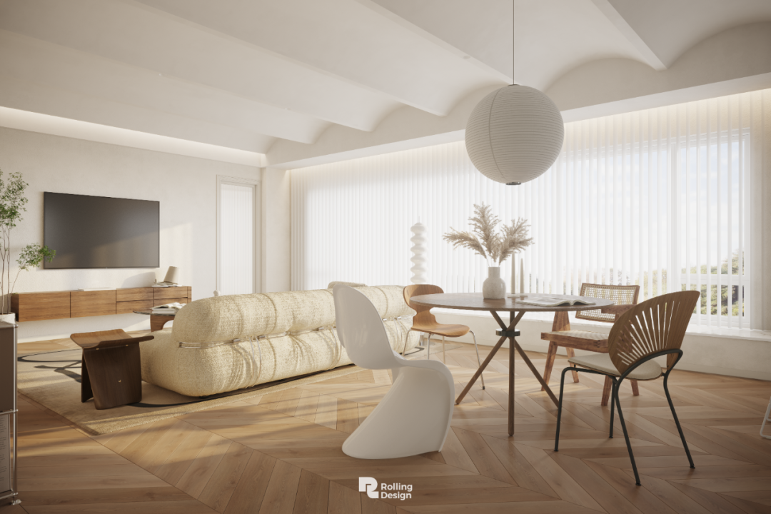 临江之上,纵览风景,130m²的私定江景房丨中国杭州丨洛林设计RollingDesign-38