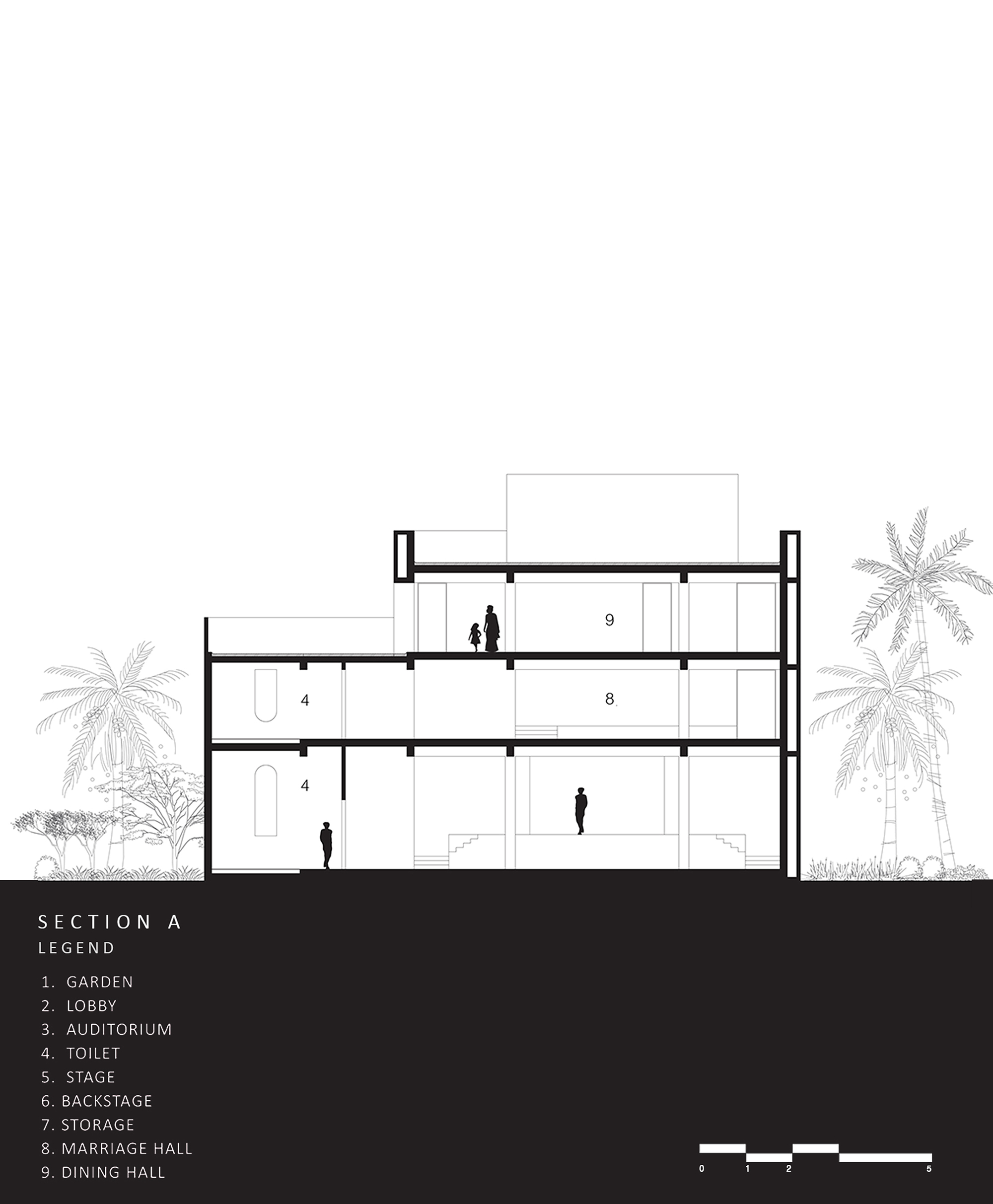 阿迪萨普塔格拉姆社团大厅丨印度丨Abin Design Studio-25