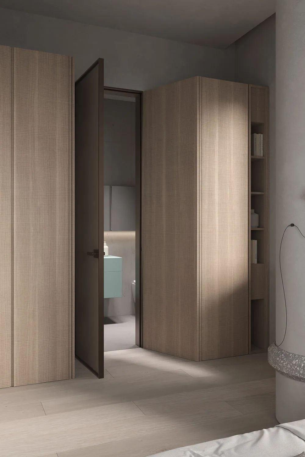 盐系简约,静美!灰白木色打造宁静家居空间丨星艺装饰广州总部-82