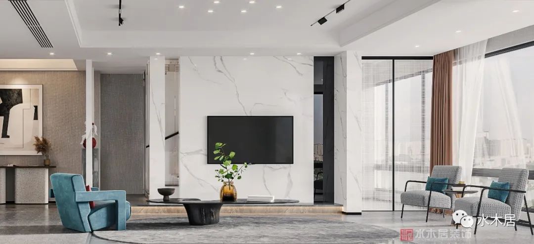 赣州·中海天玺顶层复试丨中国赣州丨水木居装饰-13