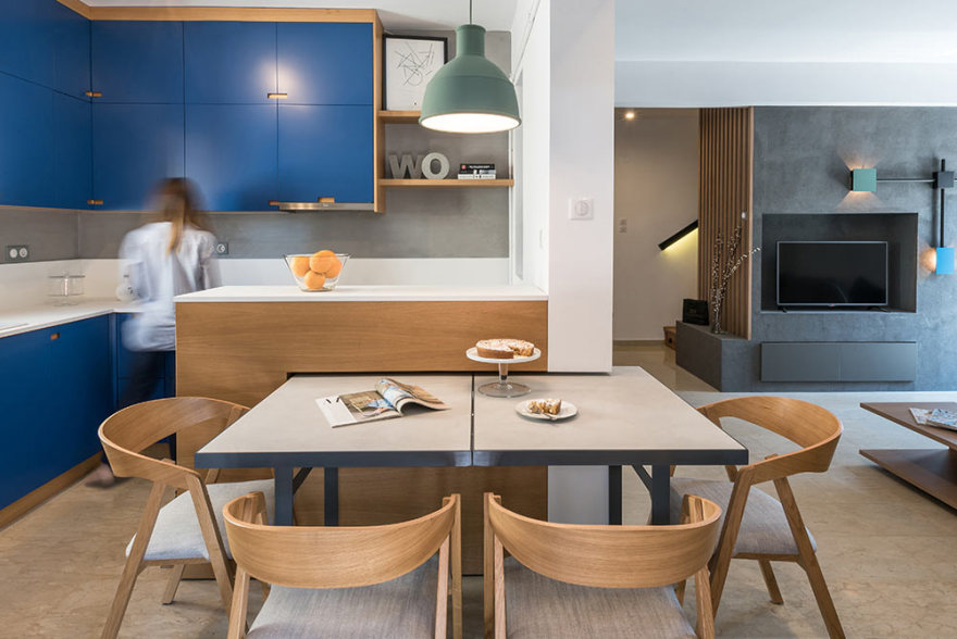 希腊现代复式公寓,打造温馨宜居空间-0