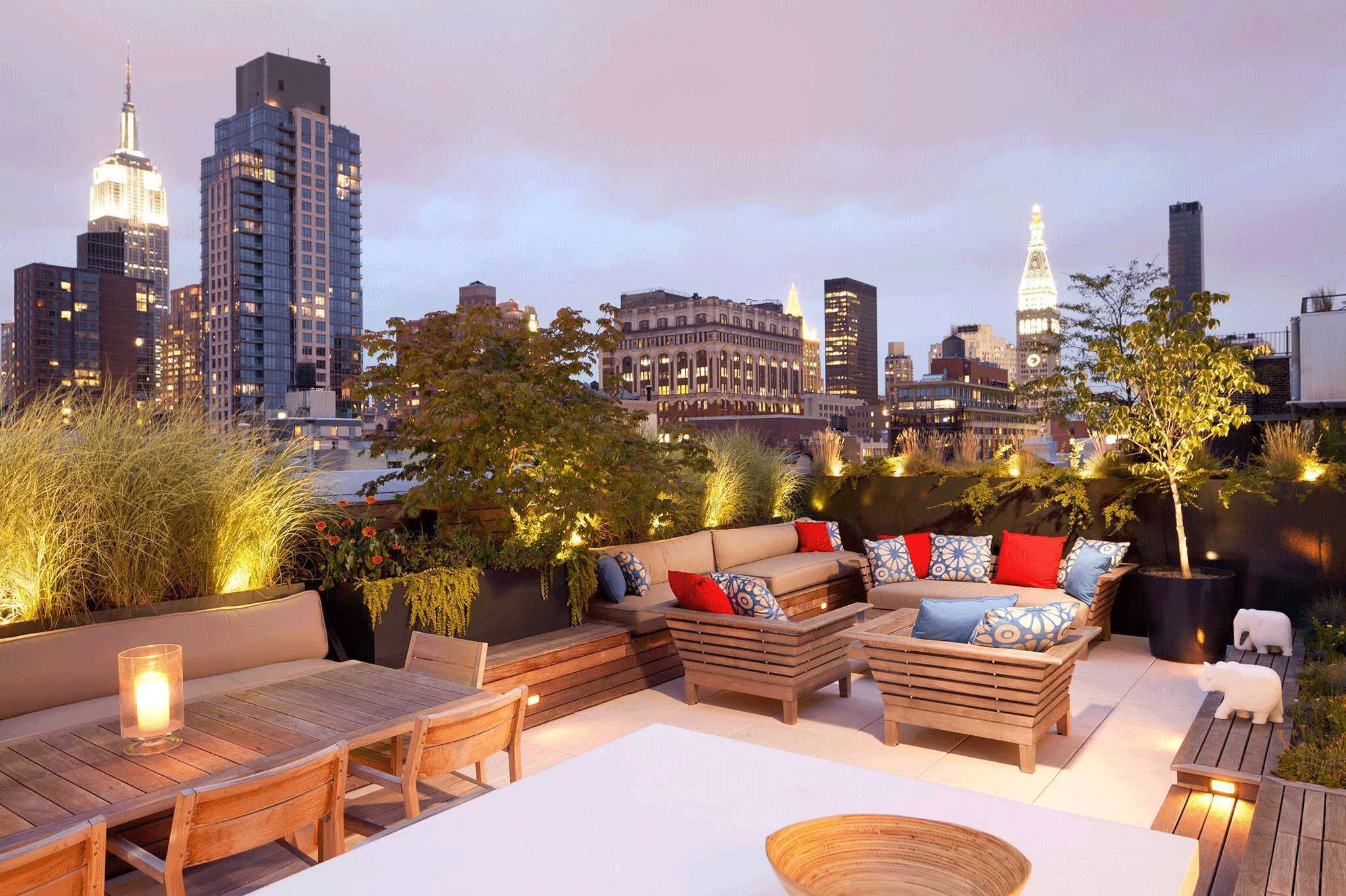 屋顶花园设计，打造城市中的绿洲-6