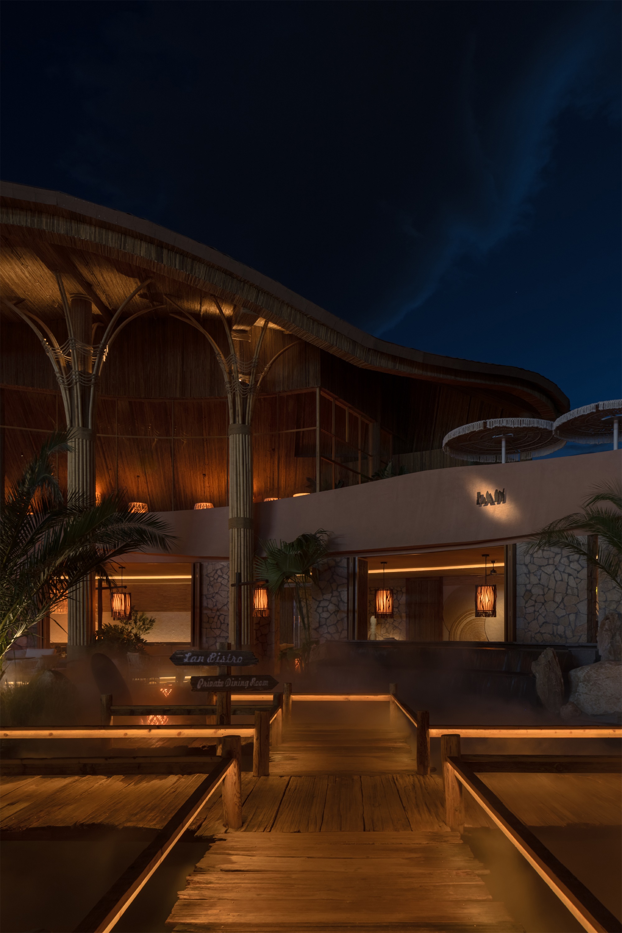 Lan岚·云南bistro餐厅丨中国丽江丨FUNS方糖空间设计顾问-22