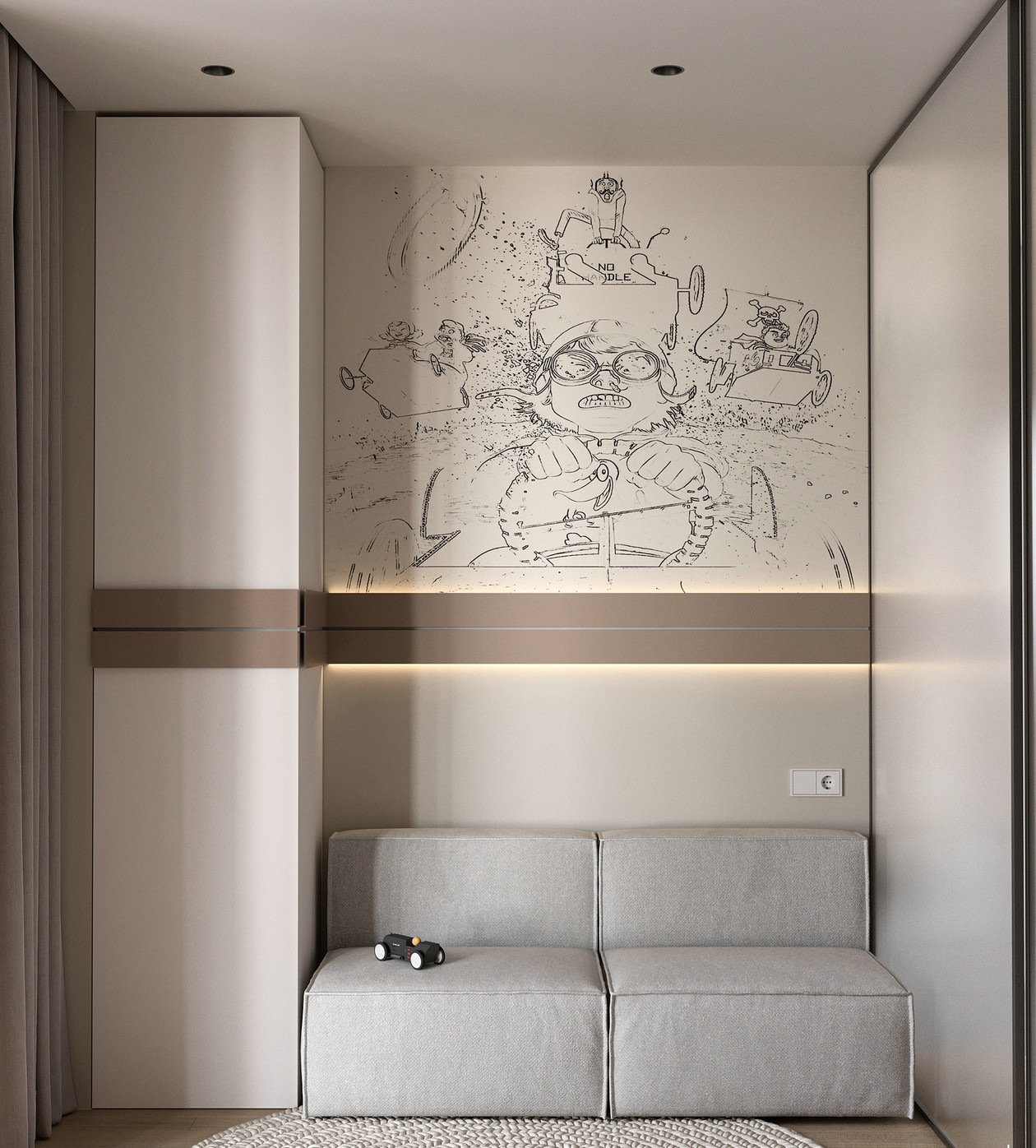 俄罗斯简约风住宅设计 打破沉静，随性演绎舒适美-13