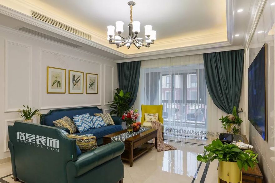 郁金香郡美式风情设计,尽显优雅与自然-23