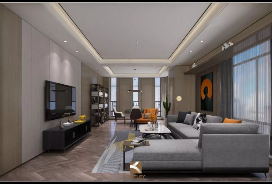 南昌莱蒙都会办公会所——现代简约与自然的交融-45