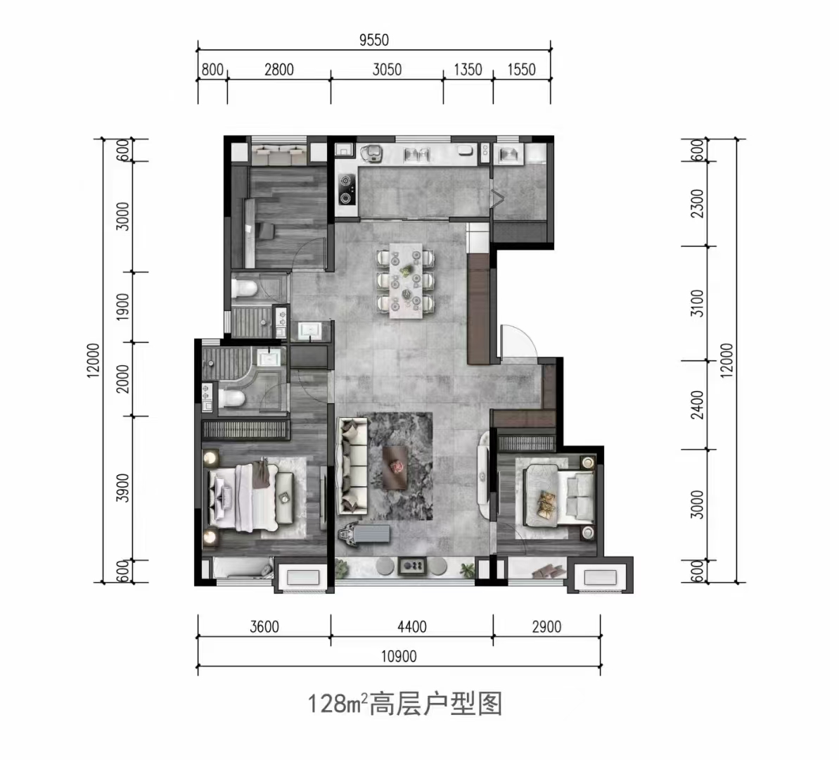 招商公园酷家乐渲染方案-3