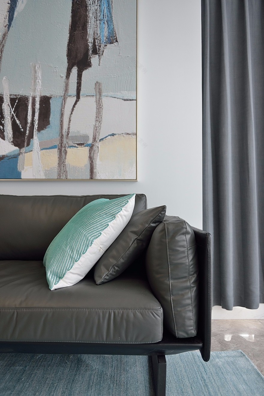 110㎡现代简约风格设计 青绘设计-0