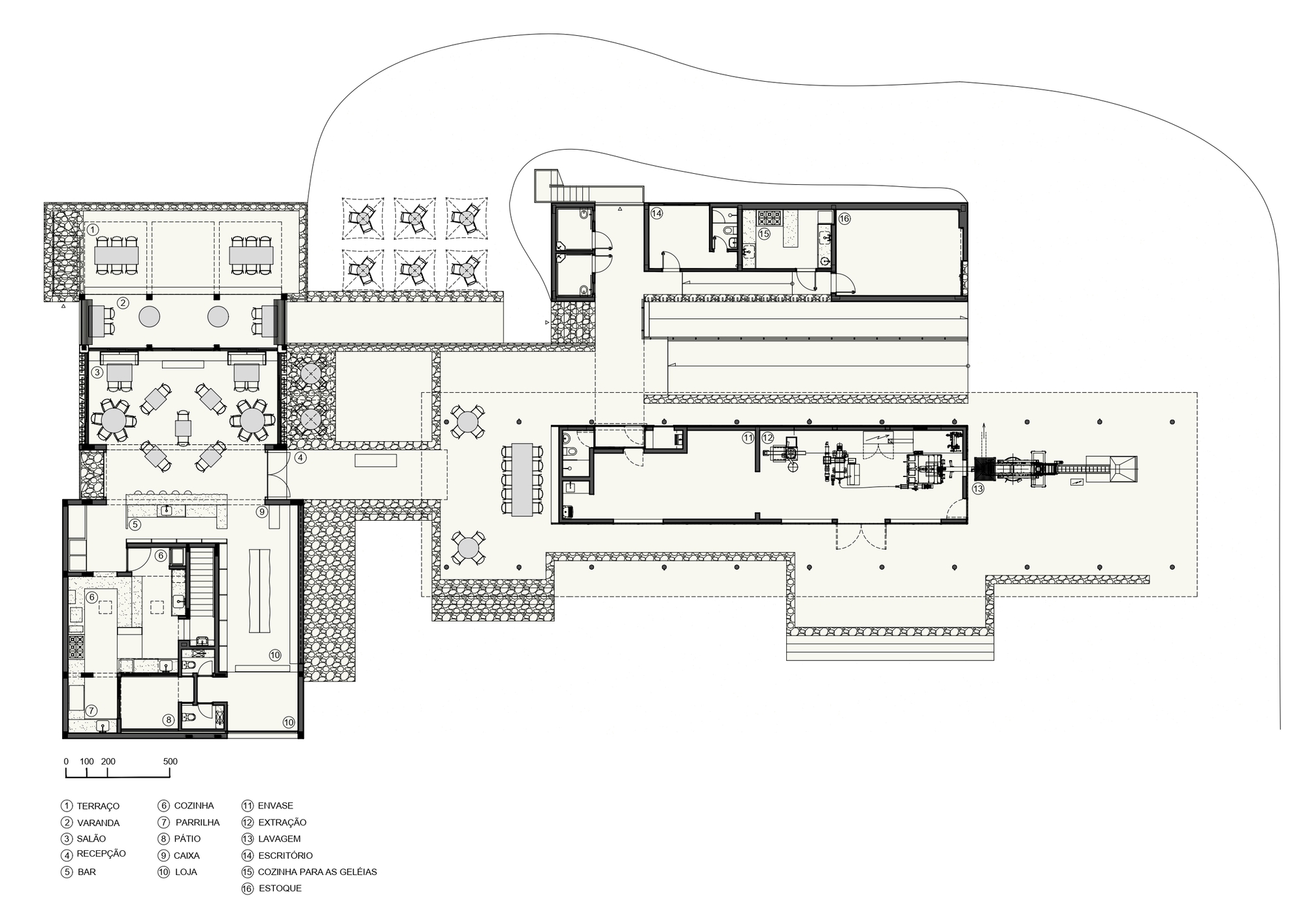 Comple·o Lagar Oliq 餐厅丨巴西丨Play Arquitetura-61