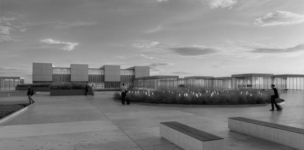 ОмскФёдоровка机场“冰雪像素化”项目丨俄罗斯丨Nefa architects-44