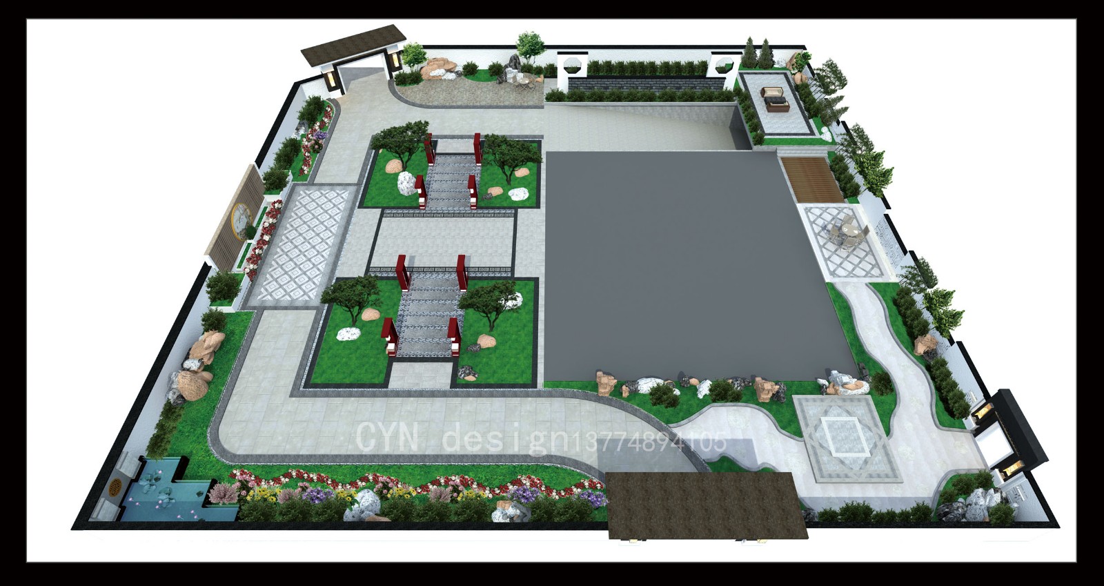 泉州晋江自建现代中式别墅-2