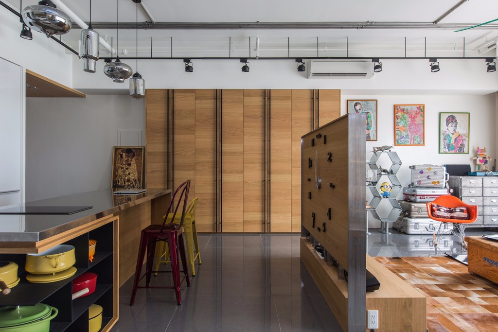 昂——轻工业风住宅  室觉空间创作-3