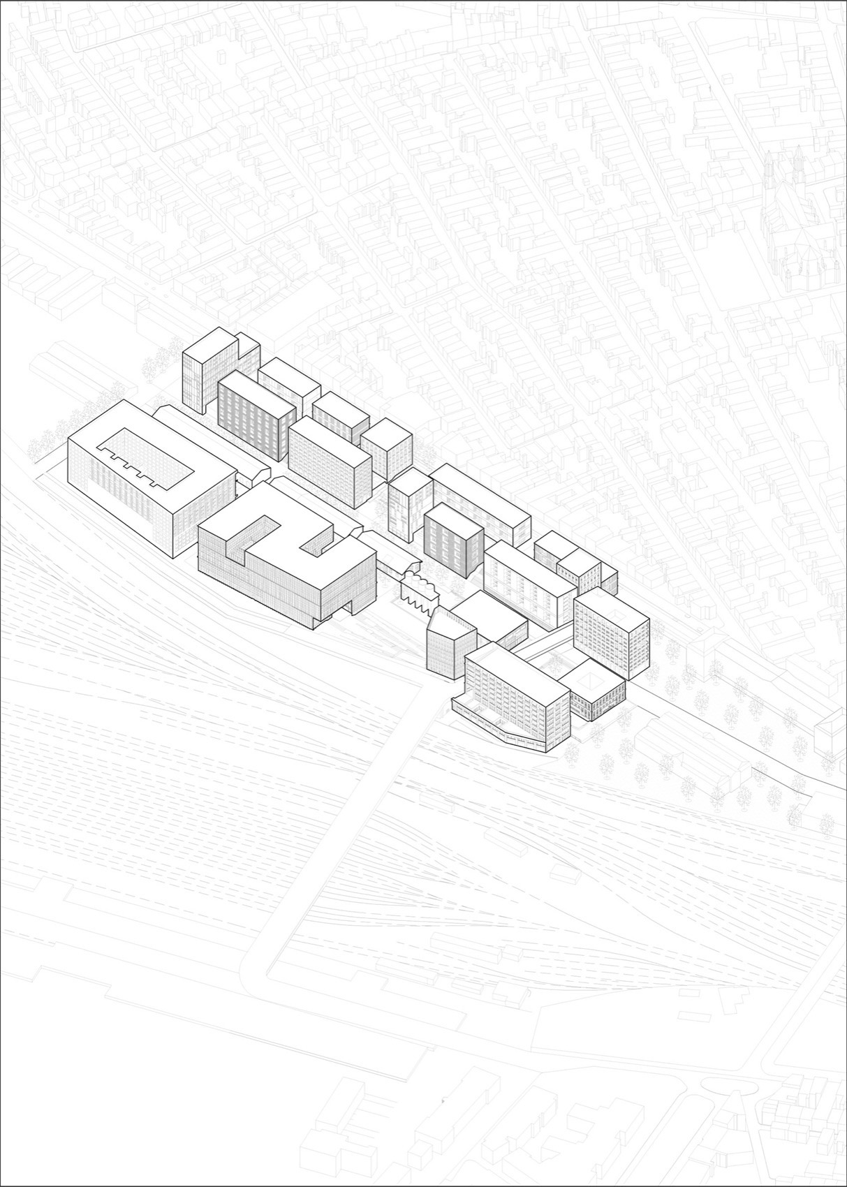 新Amédée SaintGermain社区丨法国丨LAN Architecture-29