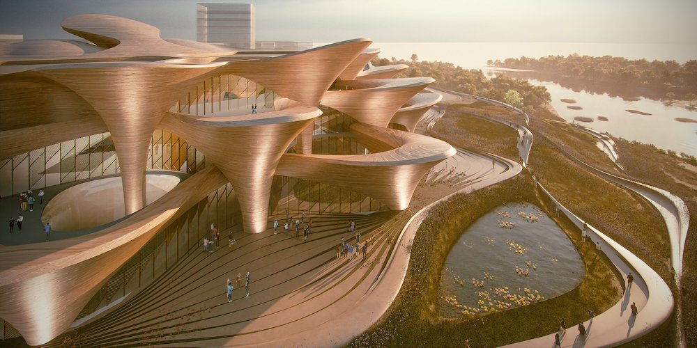 Alisher Navoi国际科研中心（乌兹别克文化中心）丨乌兹别克斯坦塔什干丨扎哈·哈迪德建筑事务所（Zaha Hadid Architects）-6