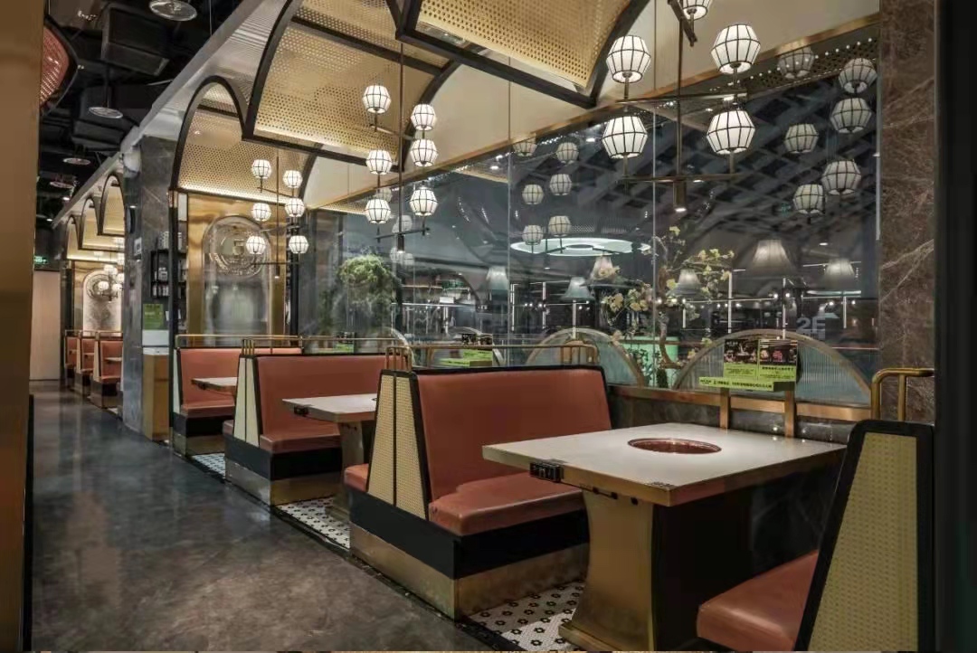 时尚养生餐饮空间设计案例-4