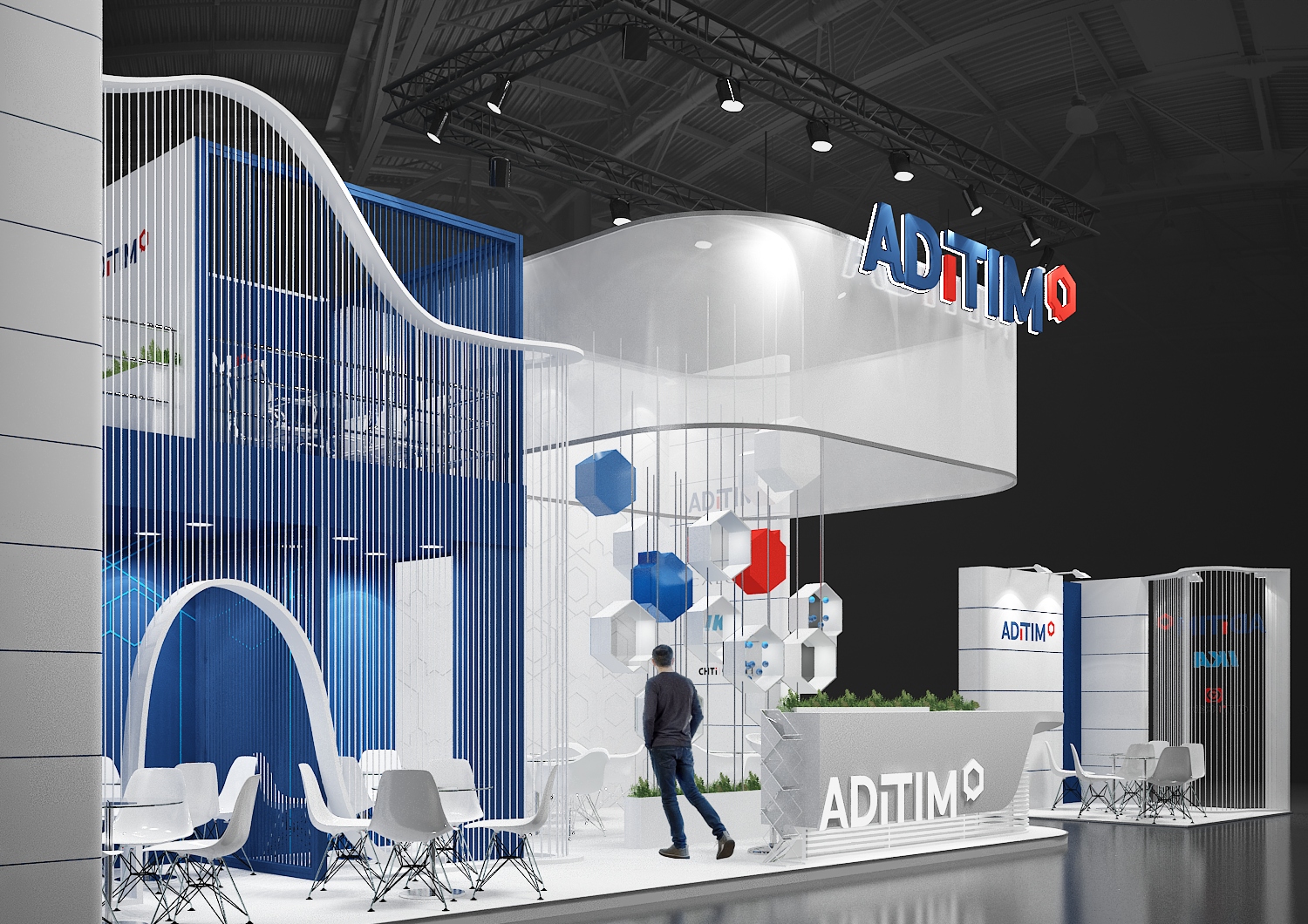 ADITIM exhibition stand INTERPLASTICA'22-1