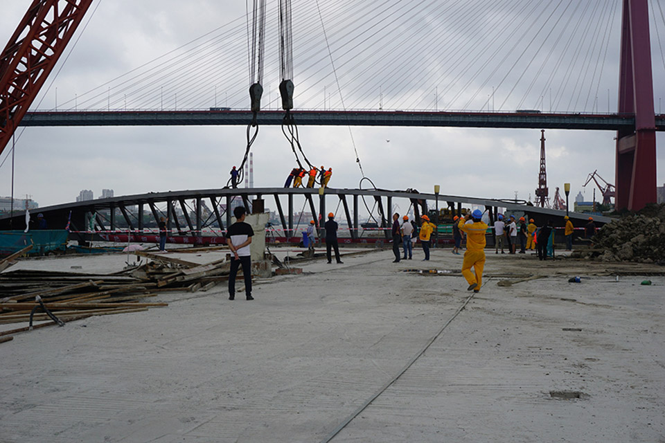 洋泾港步行桥,上海 / 刘宇扬建筑事务所-78