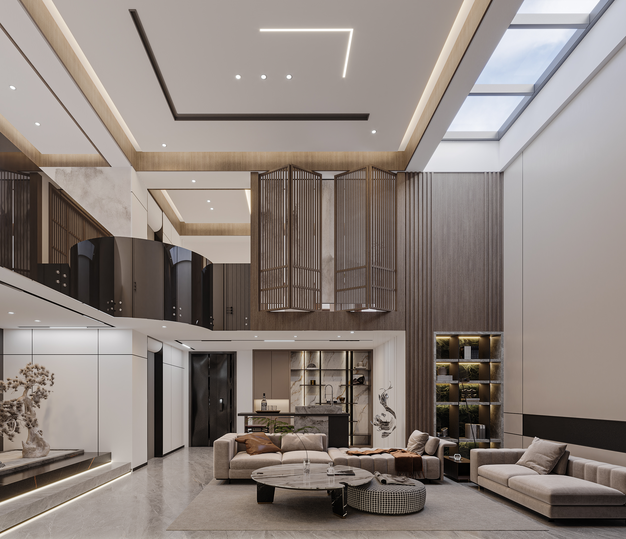 一套现代别墅。。-20