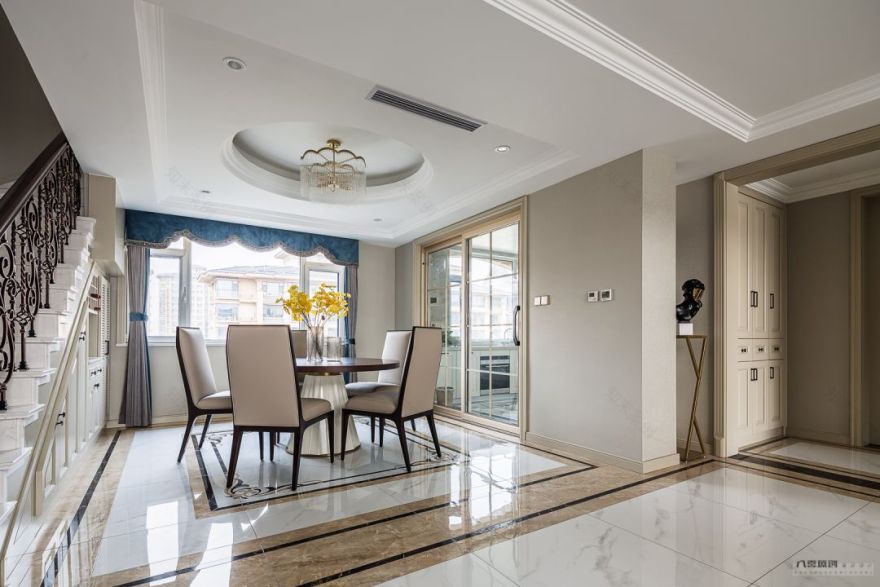 淄博华侨城 300㎡复式,「娜样年华」演绎复古风情-44