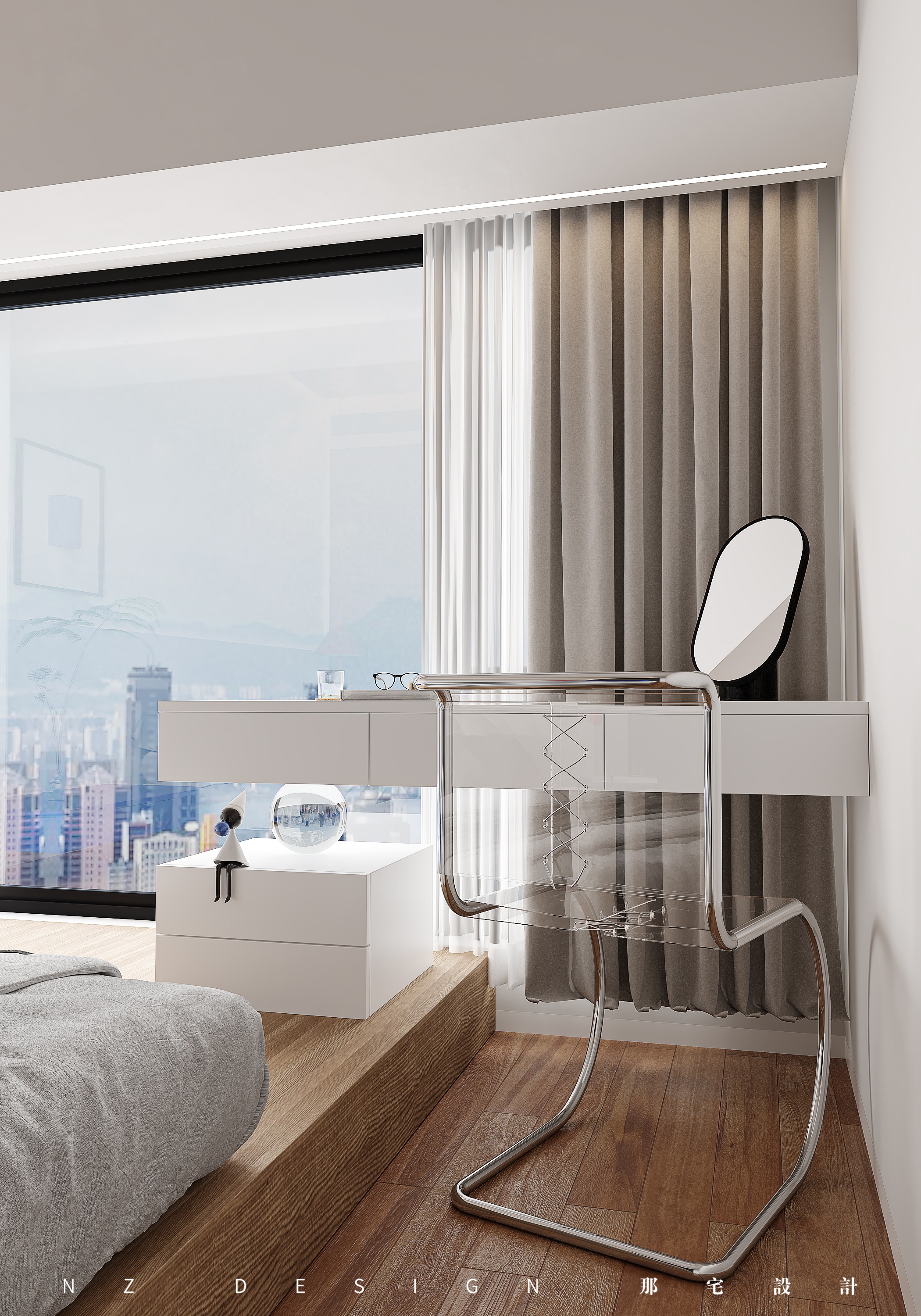 现代包豪斯 · 深圳龙华合正观澜汇花园设计丨中国深圳丨那宅设计事务所-48