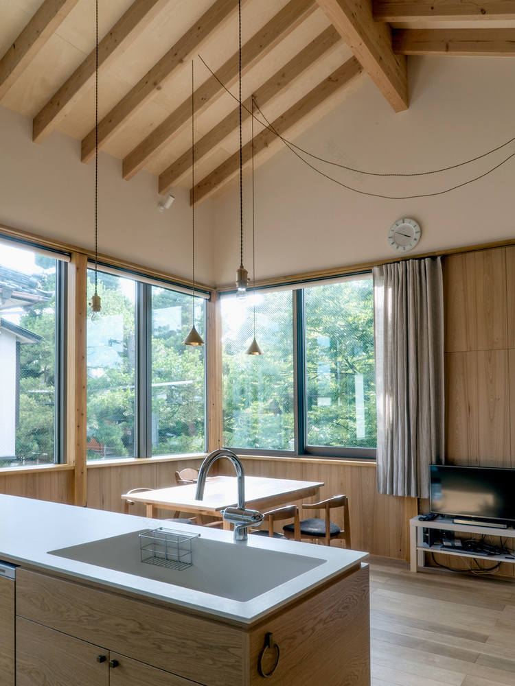 世代共存 日本 Niigata 住宅设计-21