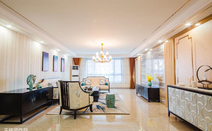 巨华紫光园新中式样板间-8