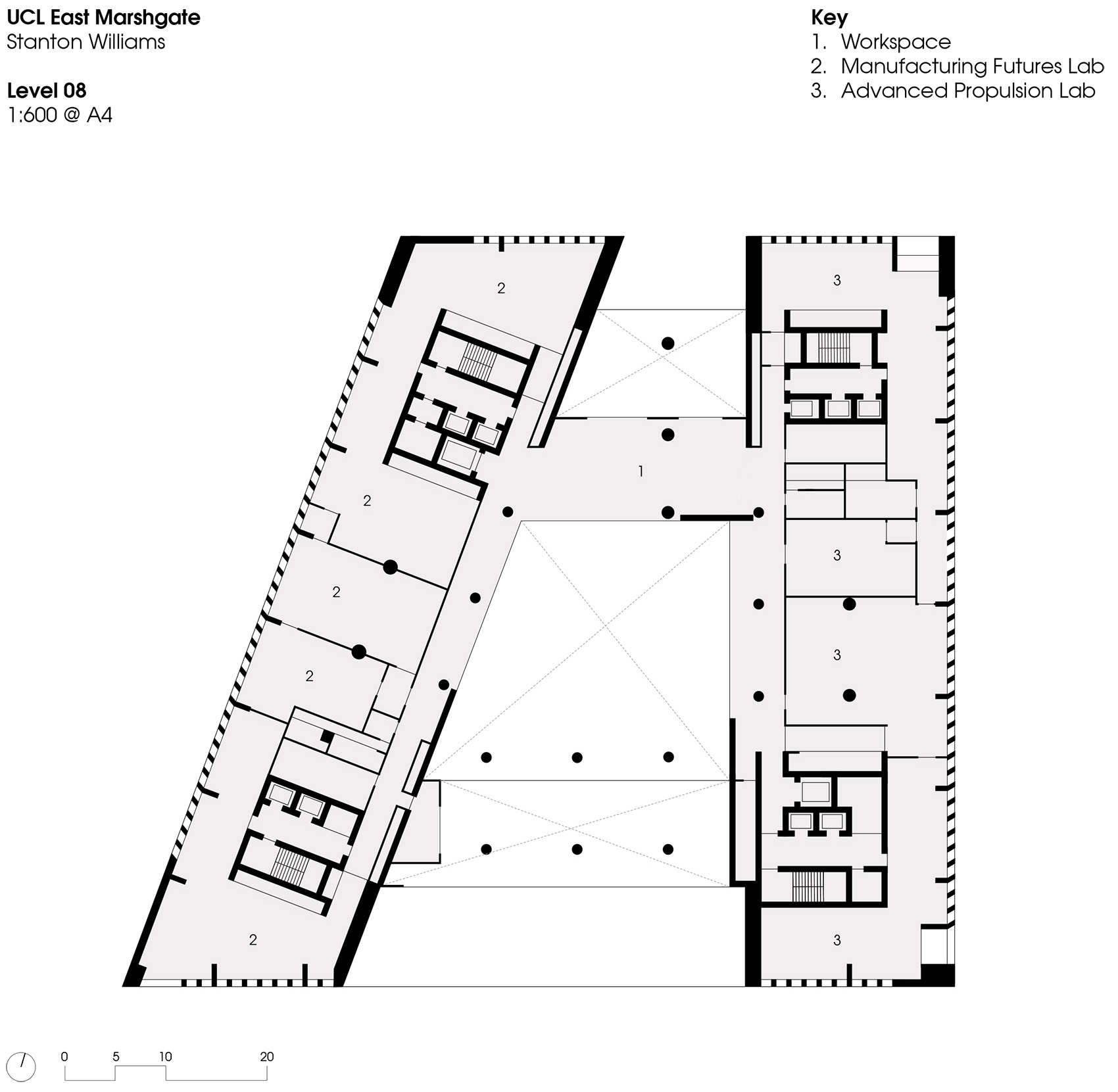 伦敦大学学院Marshgate大楼丨英国伦敦丨Stanton Williams-79