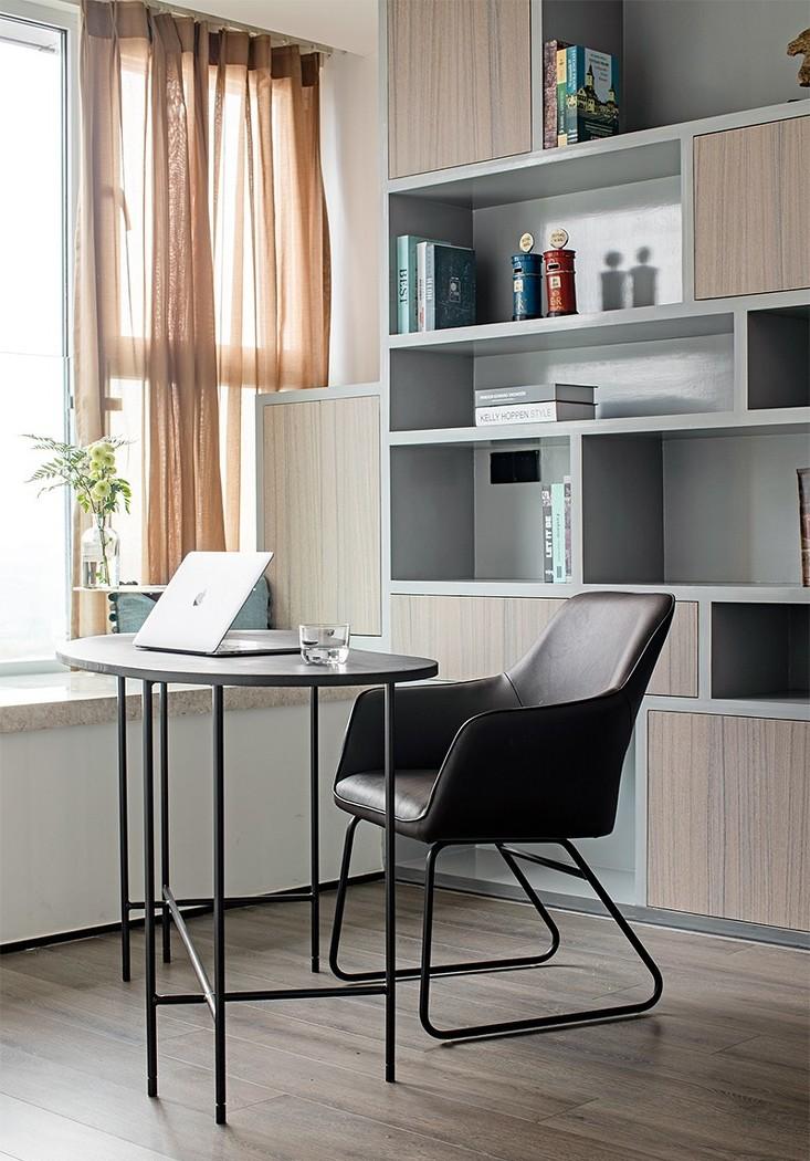 理想生活平层设计 | 温馨简约,原木与灰白的灵动空间-7