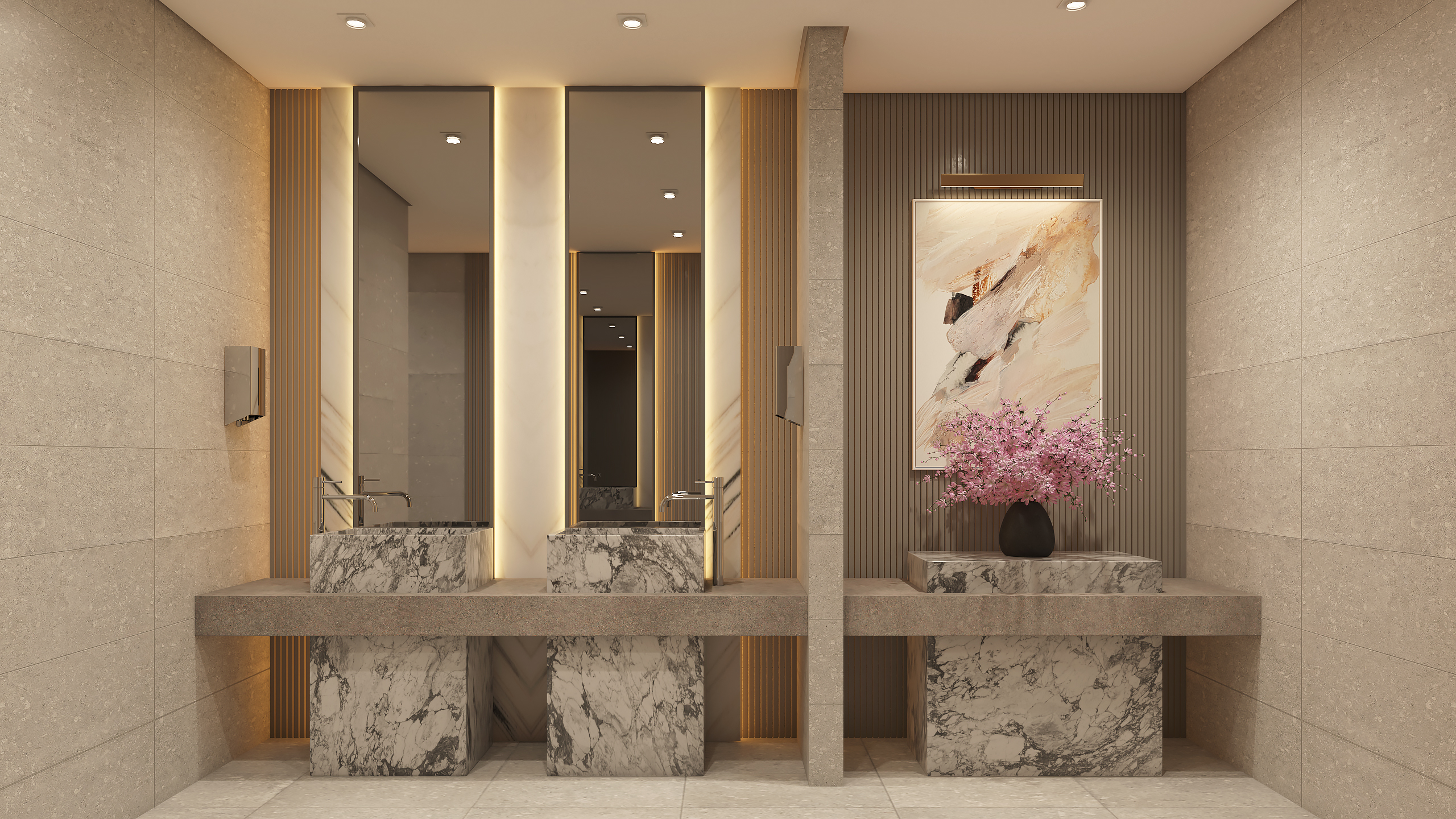 VITTORII Tower Hotel 洗手间翻新设计丨沙特阿拉伯利雅得-3