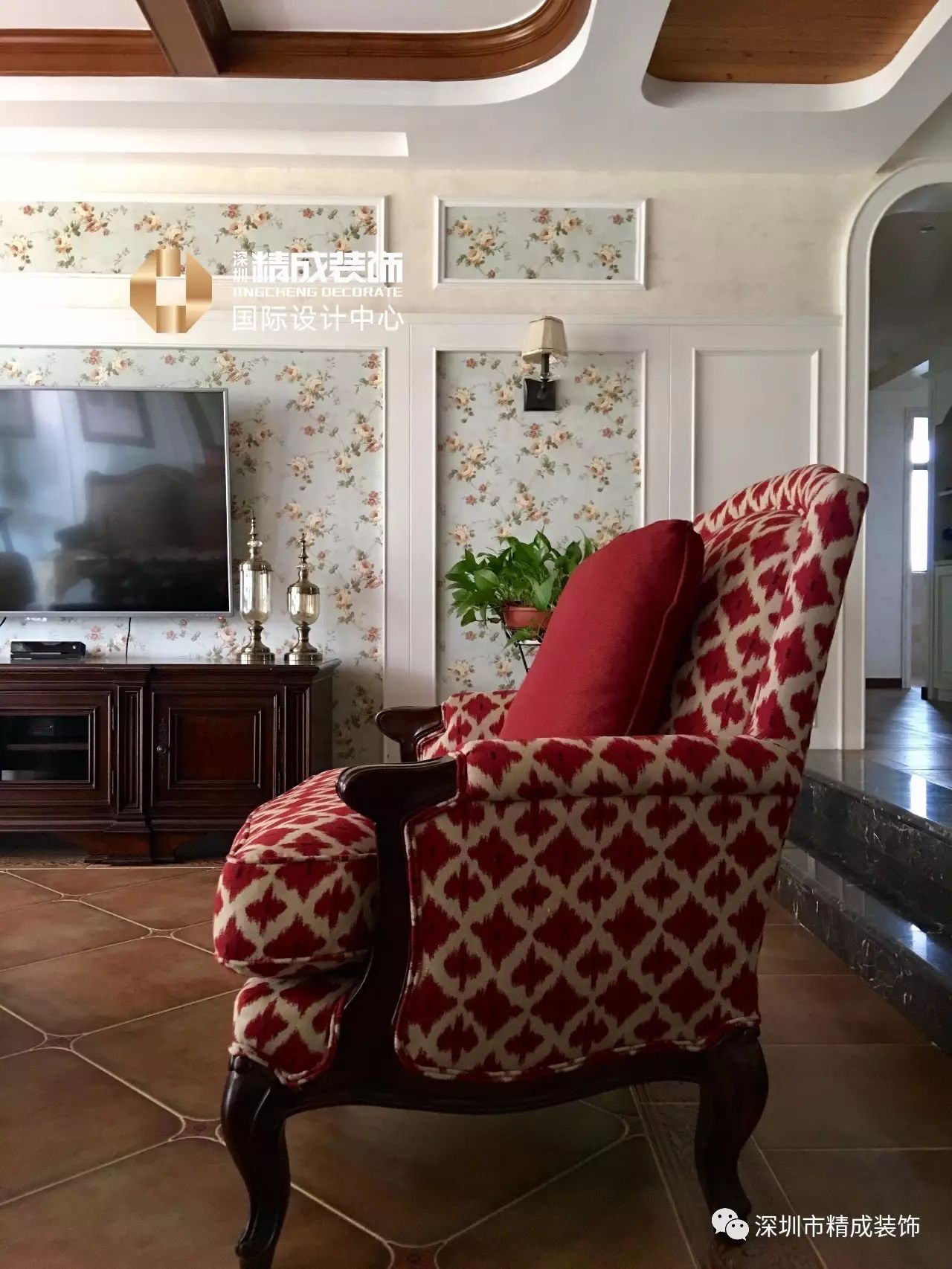 美式大宅的舒适与浪漫-21