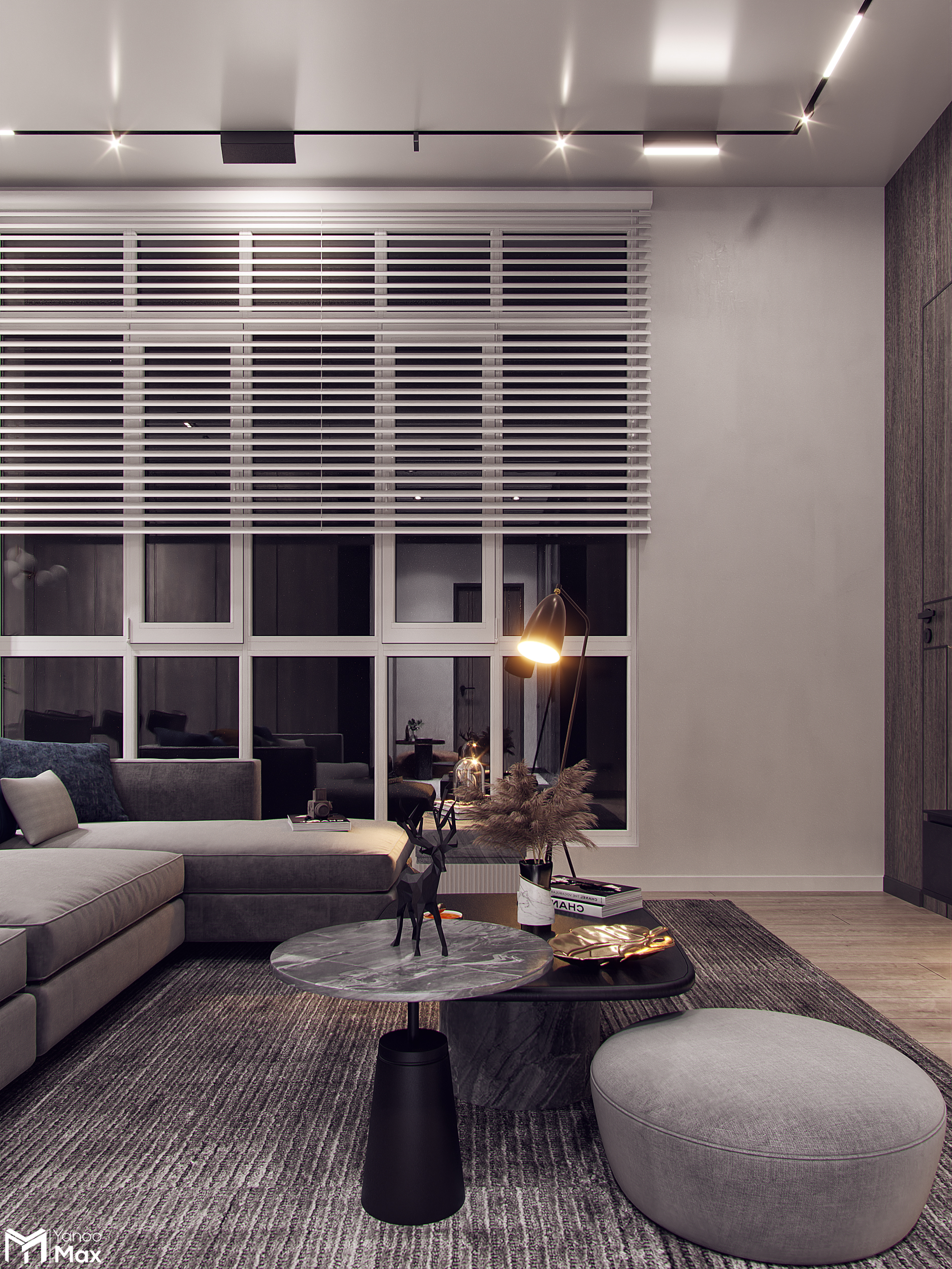 Apartment - TOKYO interior design Artificiel Light-12