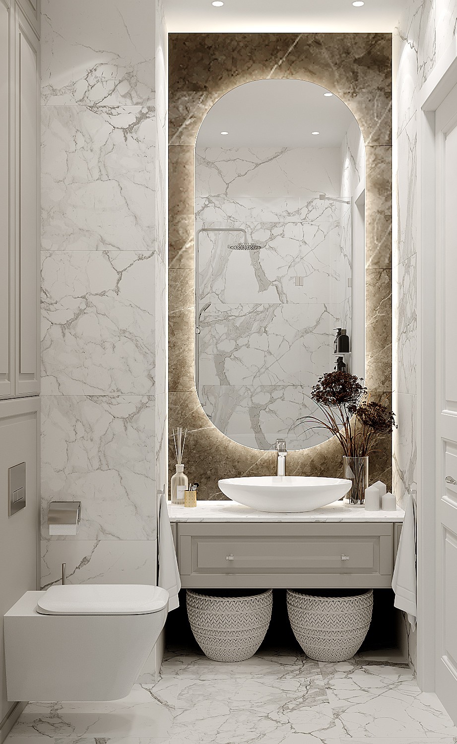 白色系空间设计 简约清心的空灵美！-20