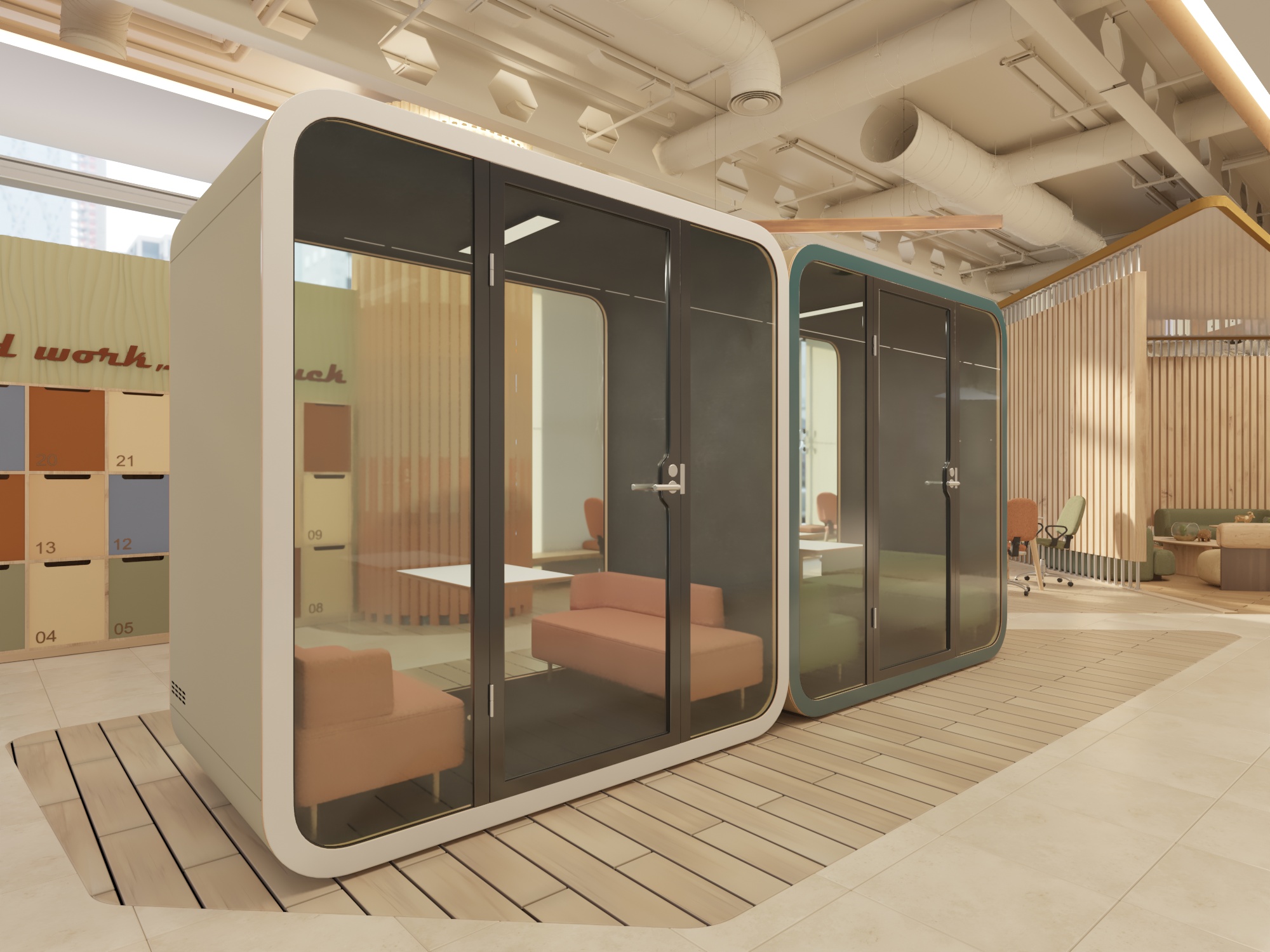 PCycle 联合办公空间设计丨埃及-13