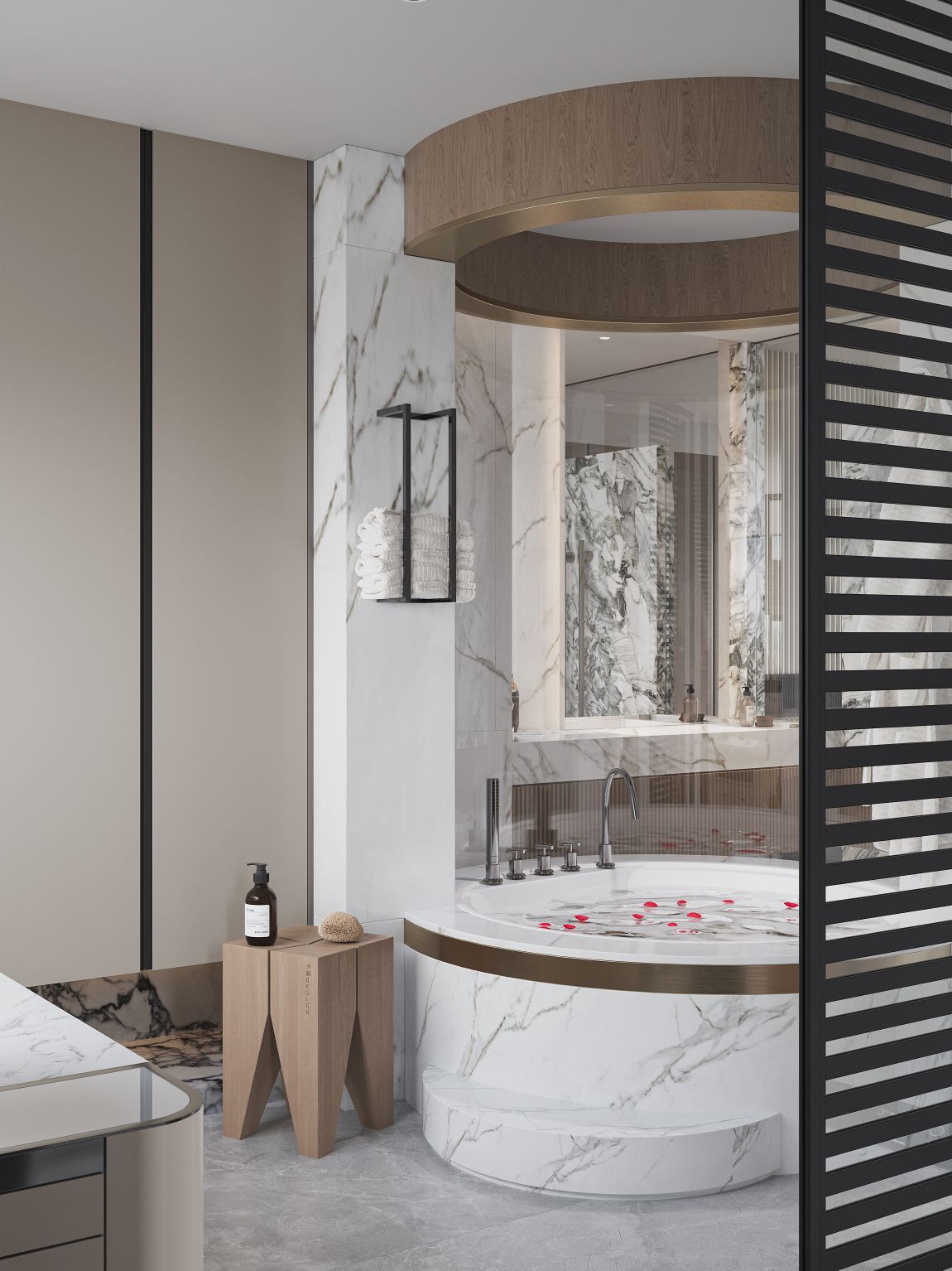 最近渲染，有情调的卧室-7