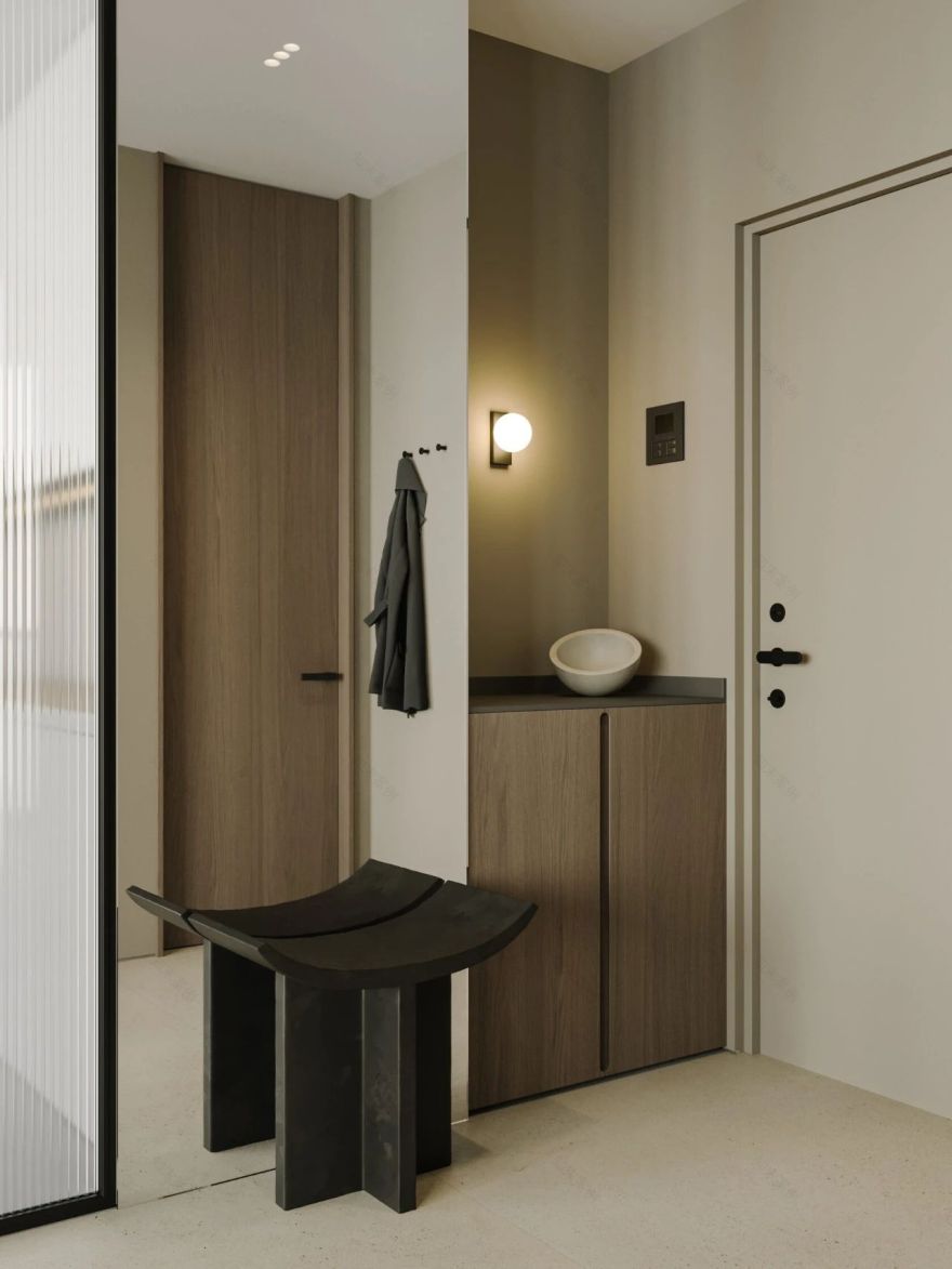 128㎡三居室室内设计-14