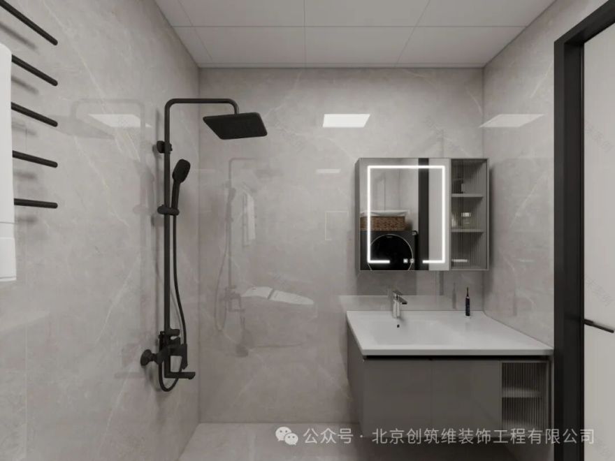 中兴和园二期|120㎡现代简约风装修案例-49