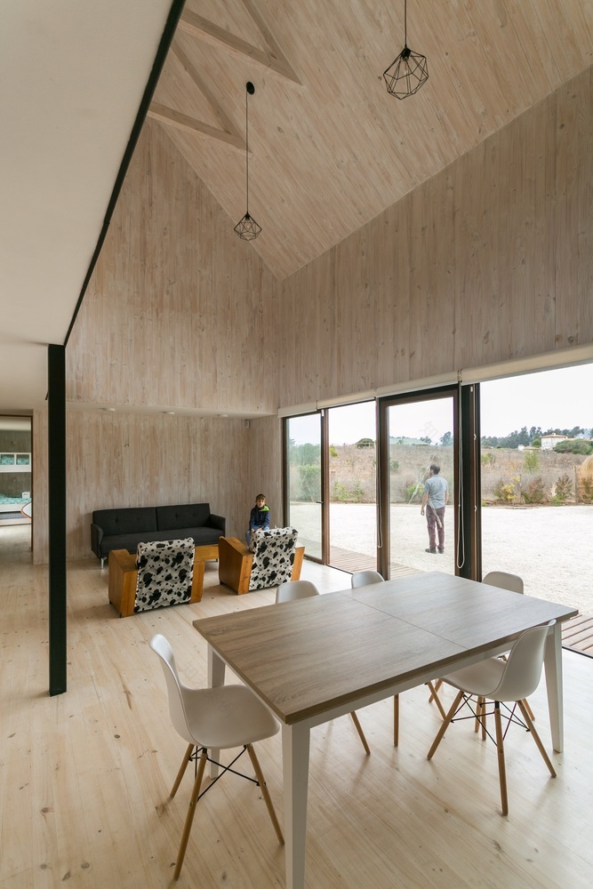 斜向模块化住宅 | 智利 Shotgun House-37