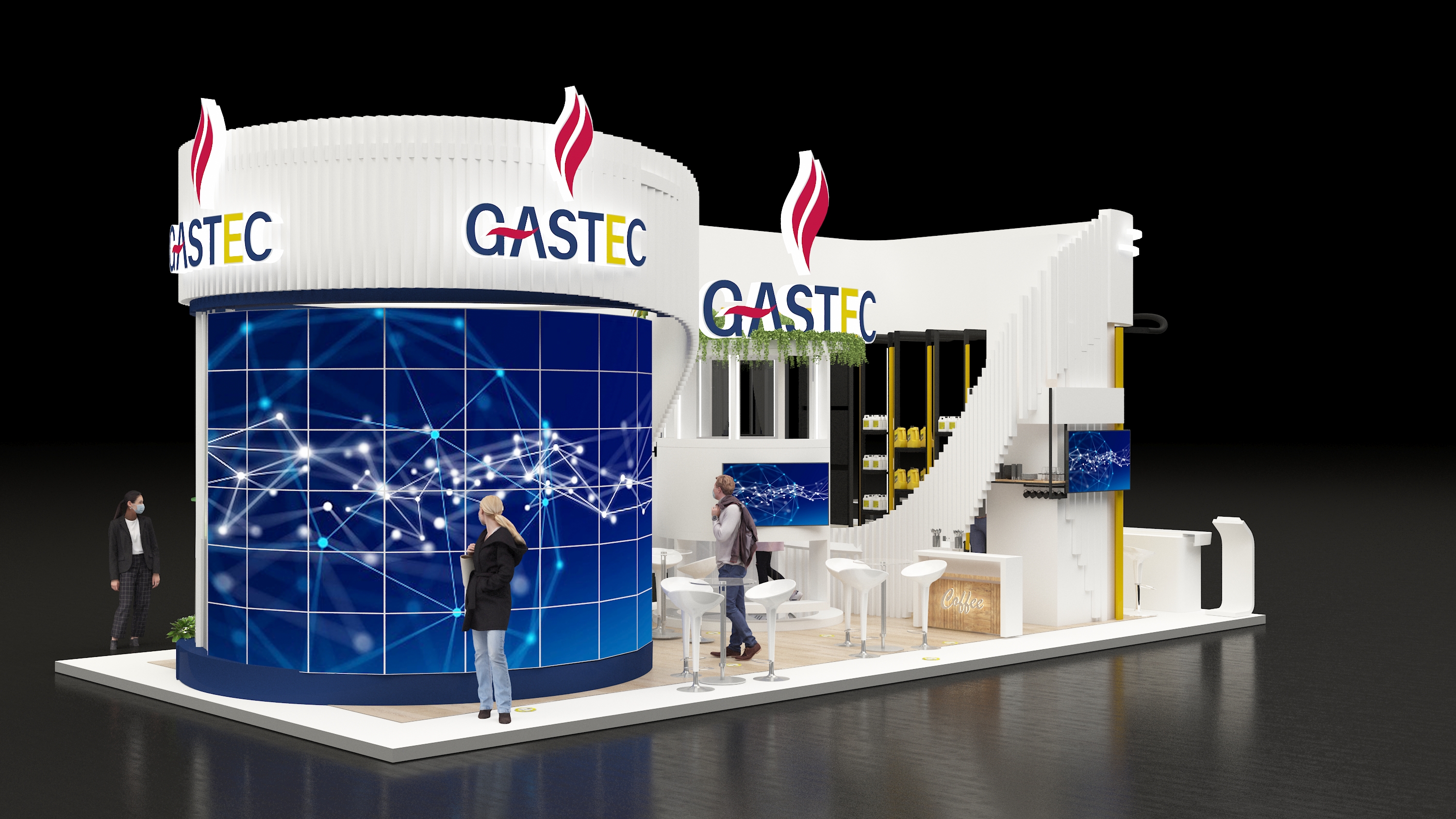 GASTEC 展位设计埃及石油展 2023-10