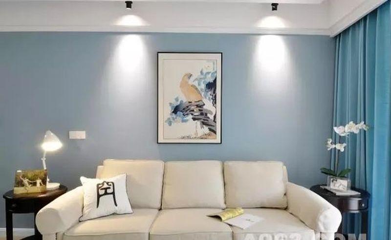 温馨淡蓝之家-1