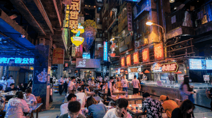 深圳文和友变身“老街蚝市场”丨中国深圳-13