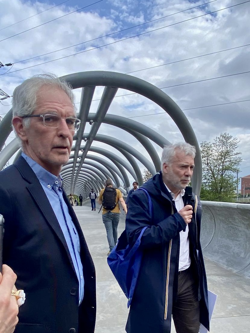 Passerelle des Louvresses 人行桥落成项目丨法国-21