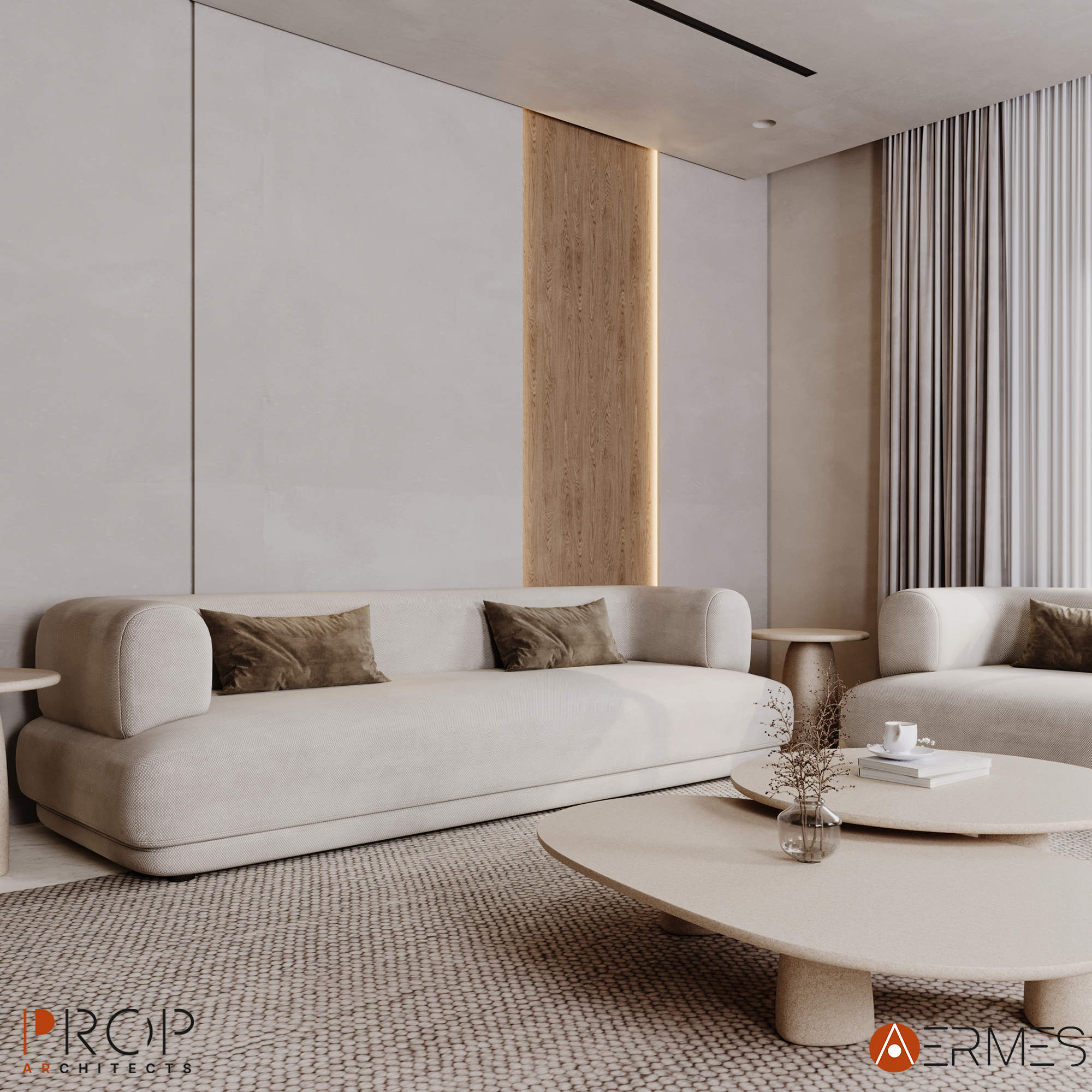 INTERIOR VILLA DESIGN（别墅室内设计）丨沙特阿拉伯吉赞丨PROP & AERMES ARCHITECTS-11