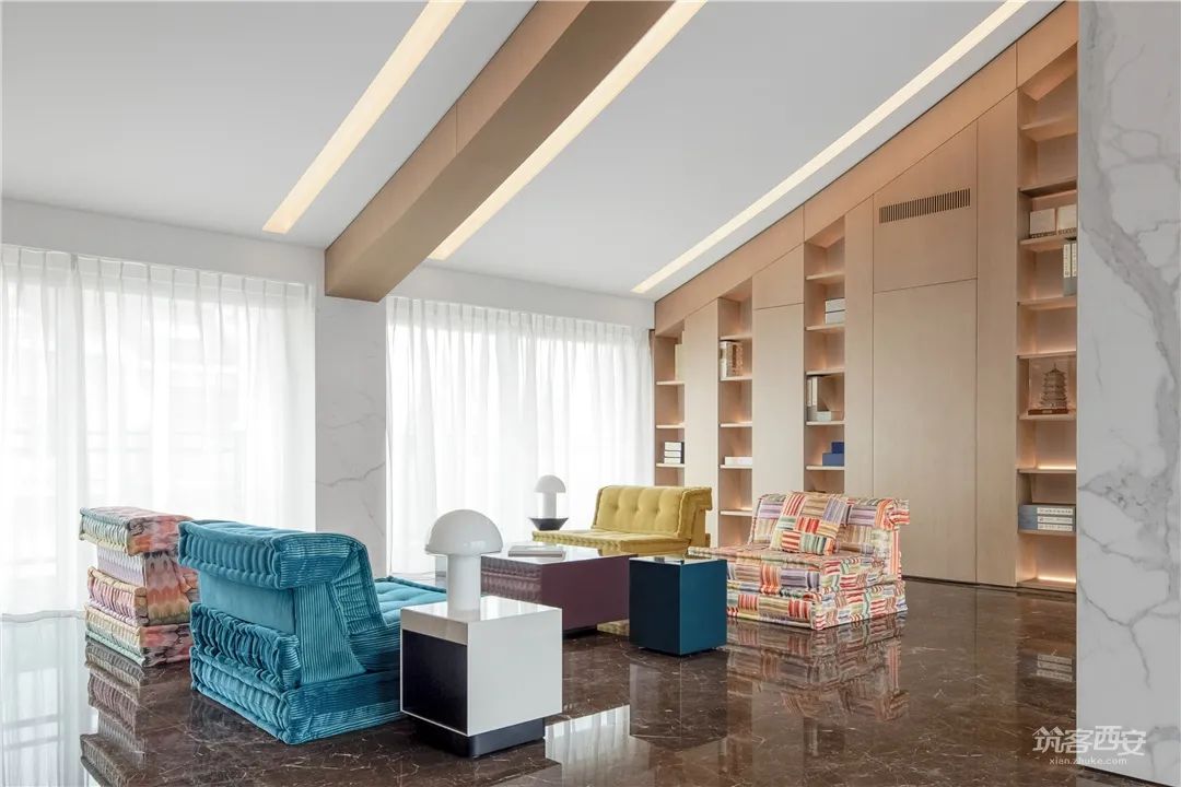 M宅素以为绚丨中国西安丨白贲空间设计-71