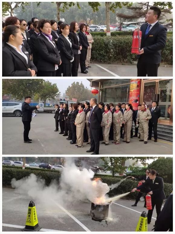 东明家居消防安全演练，营造放心购物环境-41