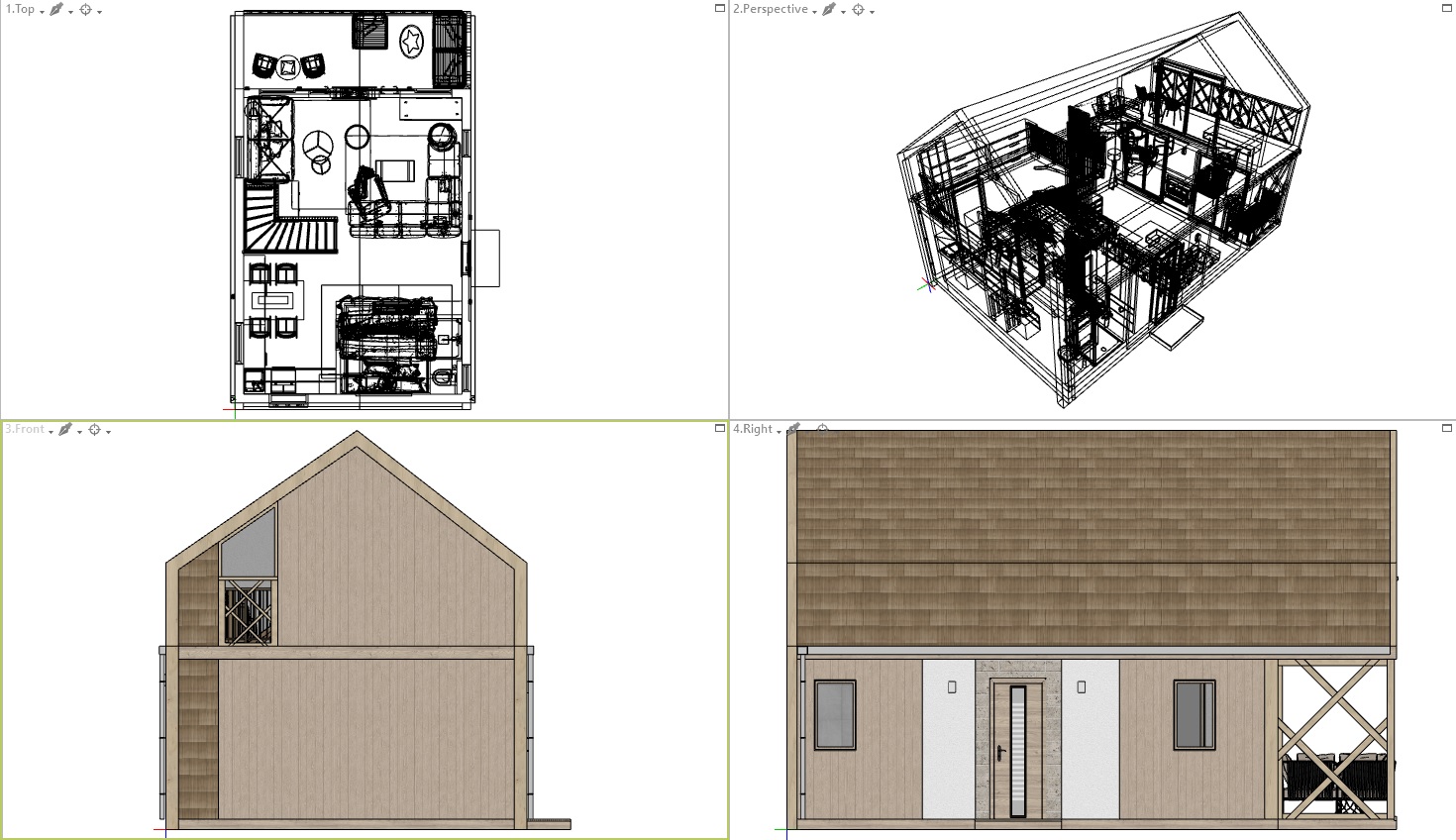 Alpine Style House Bungalow Chalet-19