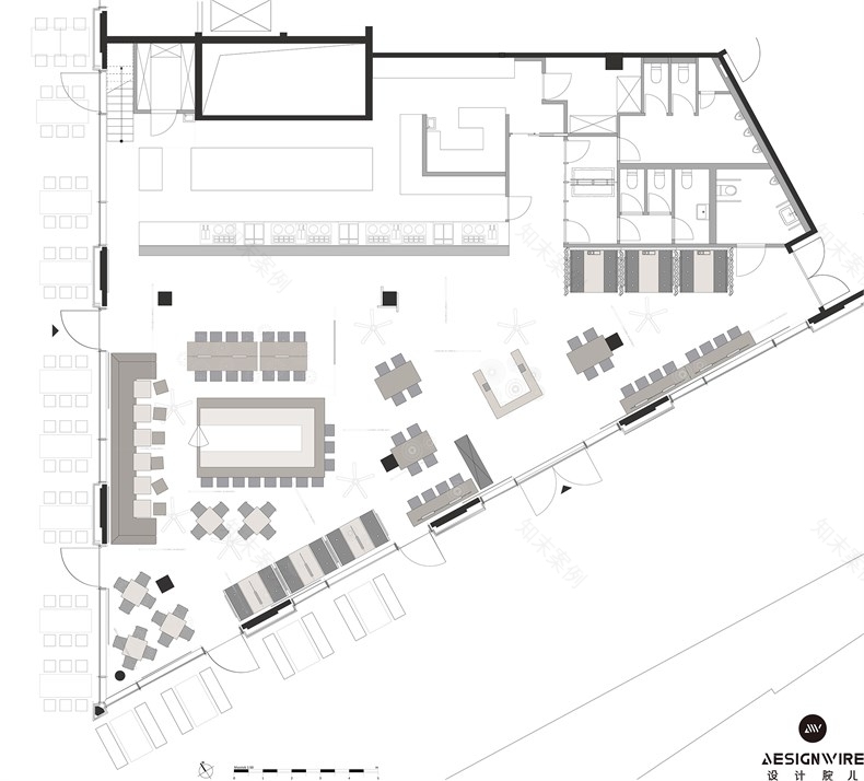 Ippolito Fleitz:斯图加特GinYuu餐厅设计-25